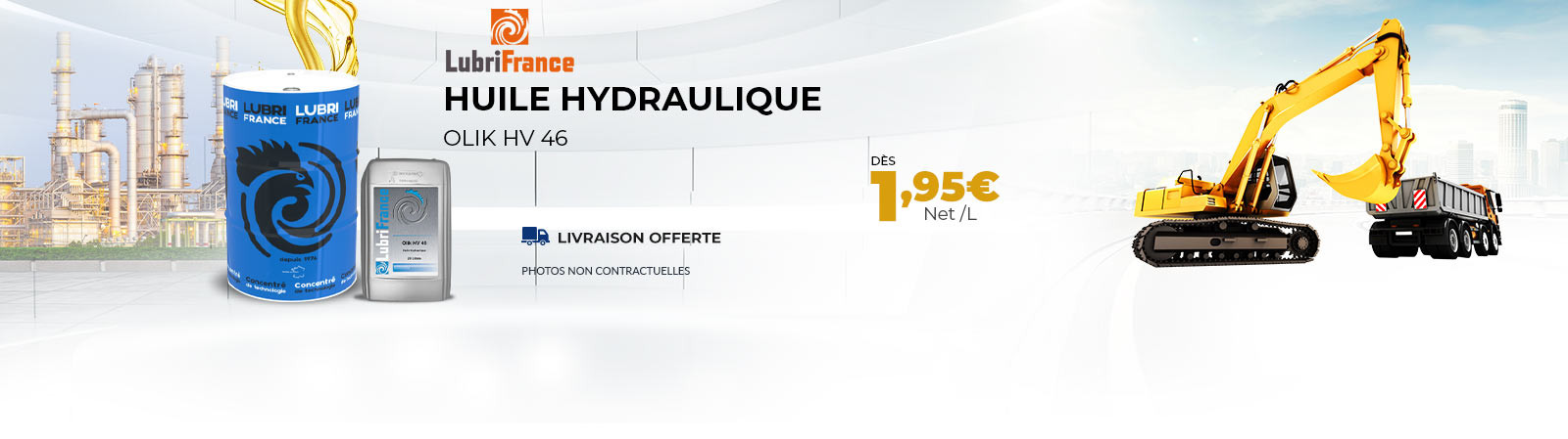 Huile hydraulique HV 46